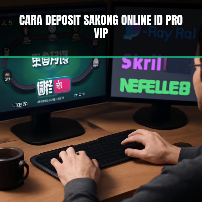 cara deposit sakong