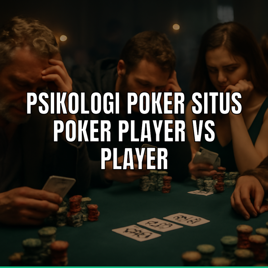 Psikologi poker dalam permainan player vs player