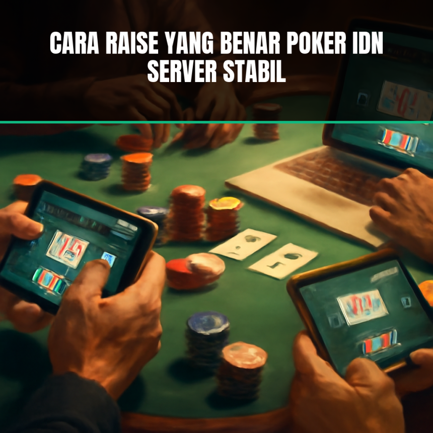 Cara raise poker idn server stabil